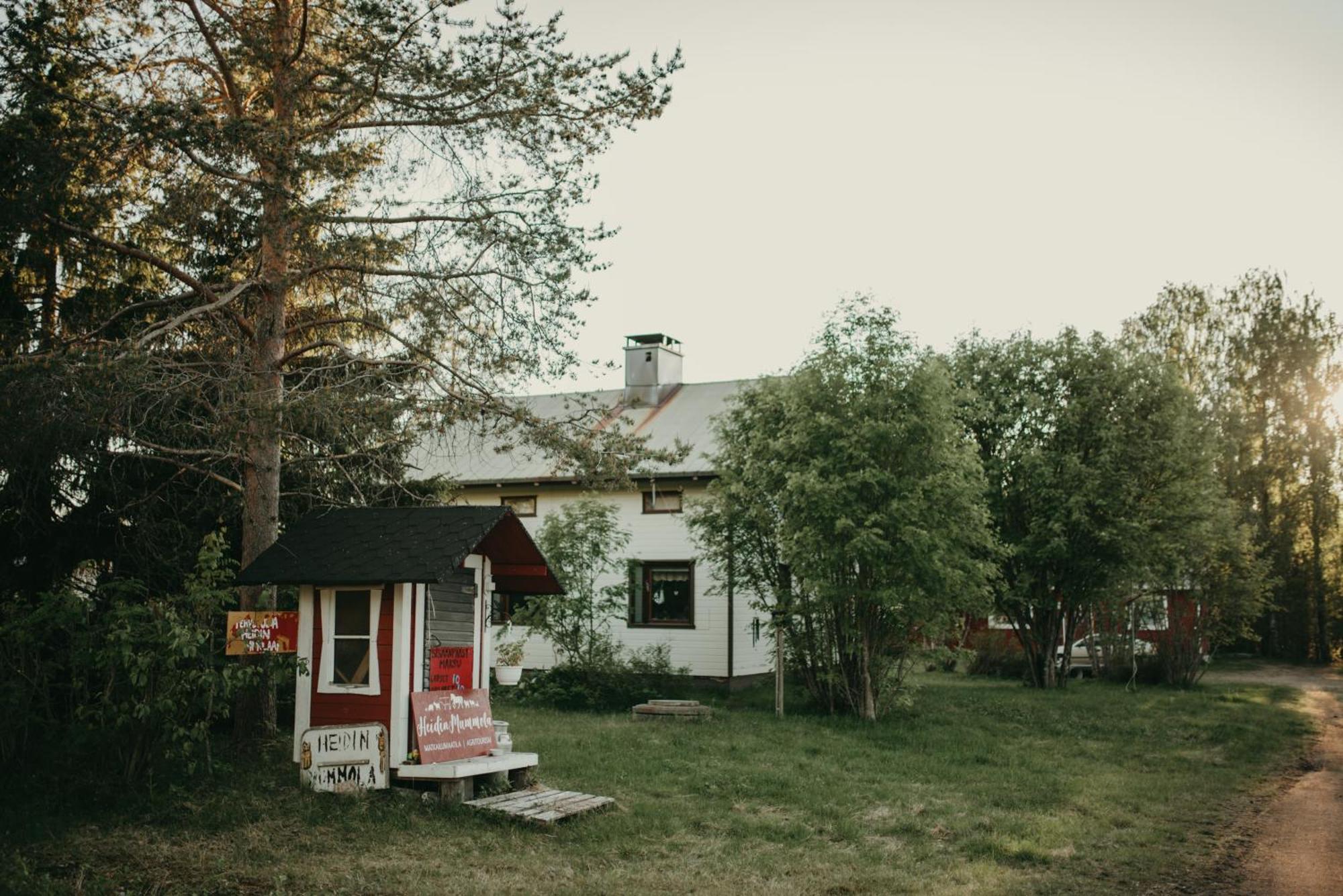 Villa Heidin Mummola Farm Pello Exterior foto
